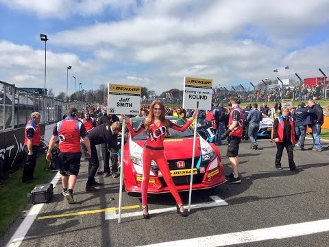 Eurotech Racing BTCC Round 1 2017 Brands Hatch Behind The Scenes - YouTube