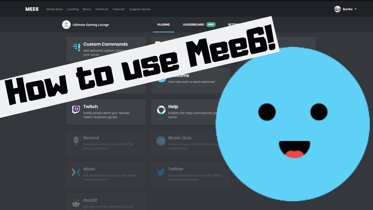 How To Use Mee6 Discord Bot Top 3 Best Commands Youtube