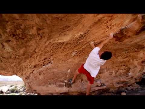 Beta Video for climb Toadstool Traverse v5, Moe's Valley
