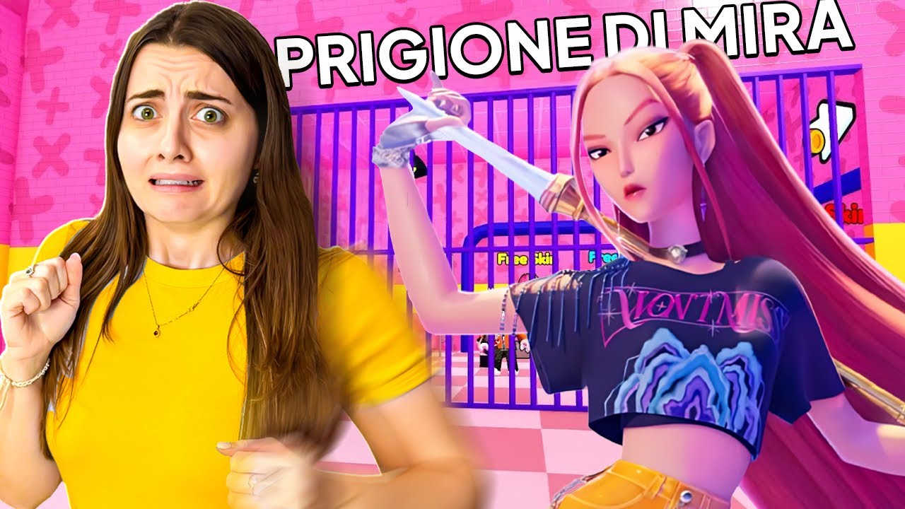 DANI E ROBBI SCAPPANO DALLA PRIGIONE DI MIRA DI KPOP DEMON HUNTERS su ROBLOX!