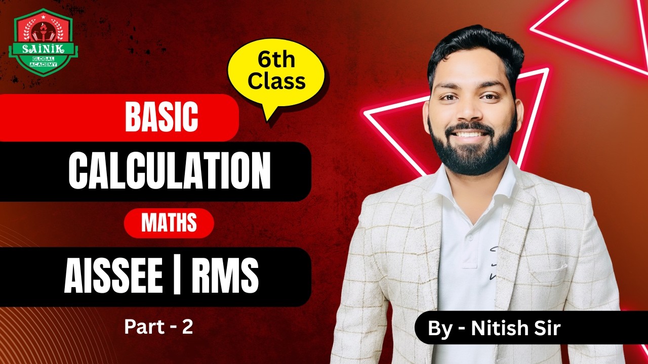 Mathmatics Online class Basic calculation Part 2 By Nitish sir - YouTube