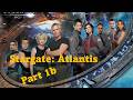 Stargate: Atlantis. It begins with Stargate: SG-1 and Doctor Elizabeth Weir