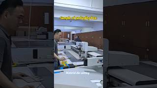 Daily packaging box sampling process.#paper packaging #product-packaging #printing #packaging-design