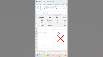 Quickly Swap Rows and Columns in Excel! | Excel Tips #excel #exceltips #dicasexcel #shorts