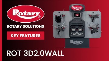 Rotary 3D wheel aligners ROT 3D2.0WALL - Key Features