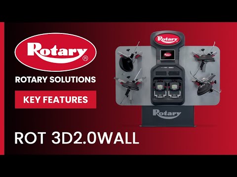 ROT 3D2.0 Wall 3D Wheel Aligner – Rotary video