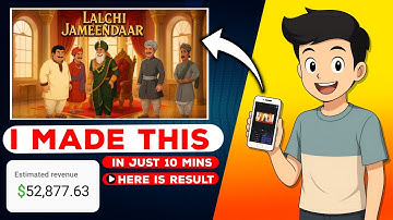 How To Make Cartoon Animation Video On Mobile || Op Animation