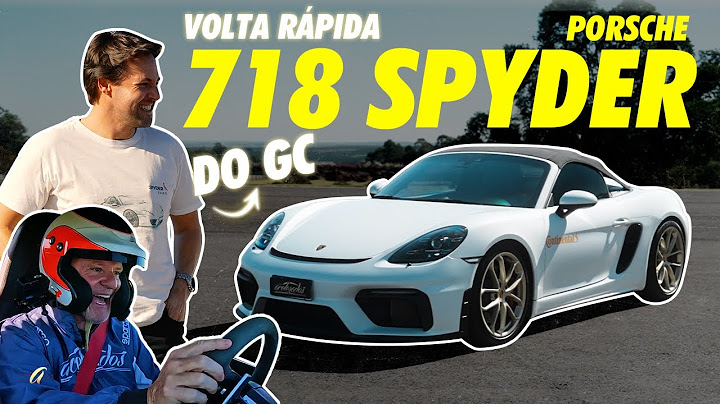 RUBINHO BOTA PRA MOER O NOVO XODÓ DO GERSON NA VR! O Porsche 718 Spyder vira menos de 1 minuto?