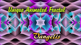 Animated Fractal Mandala On Electronic 