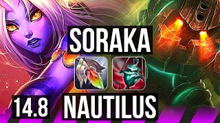 SORAKA & Jinx vs NAUTILUS & Kai'Sa (SUP) | 11k DMG | BR Master | 14.8