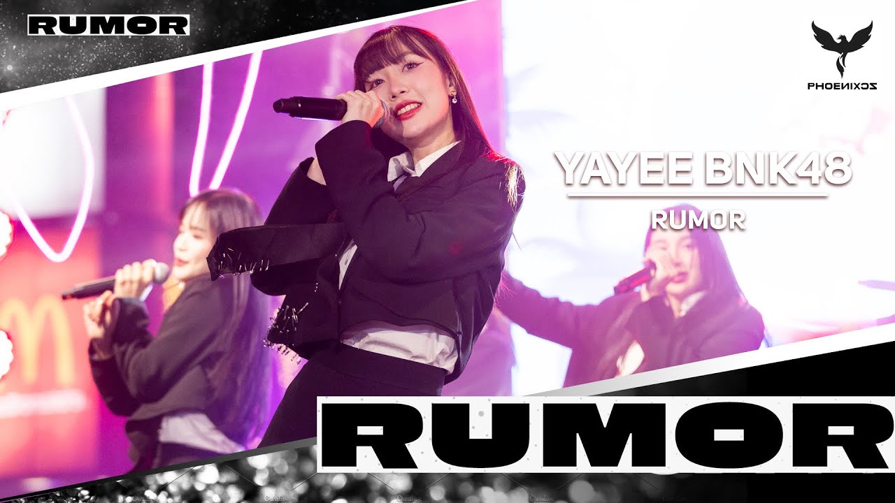 [Yayee BNK48] Fancam - RUMOR - Major Songkran Festival on the beach ...