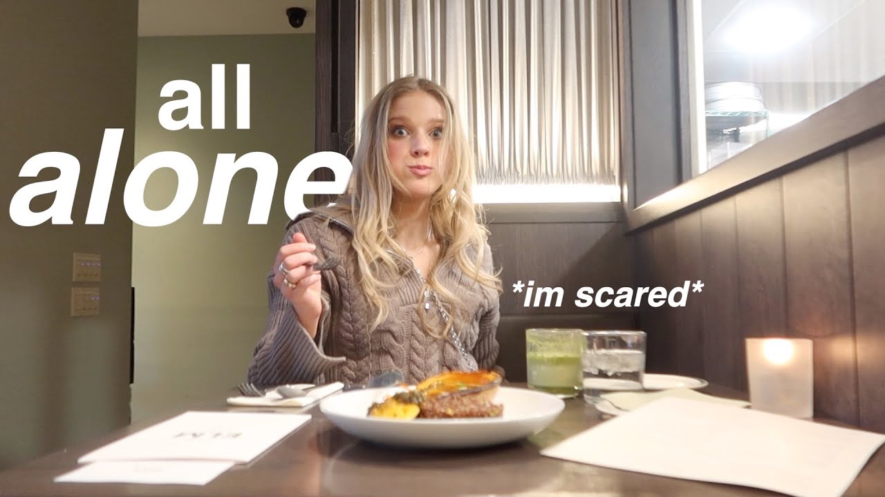eating out ALONE for the first time