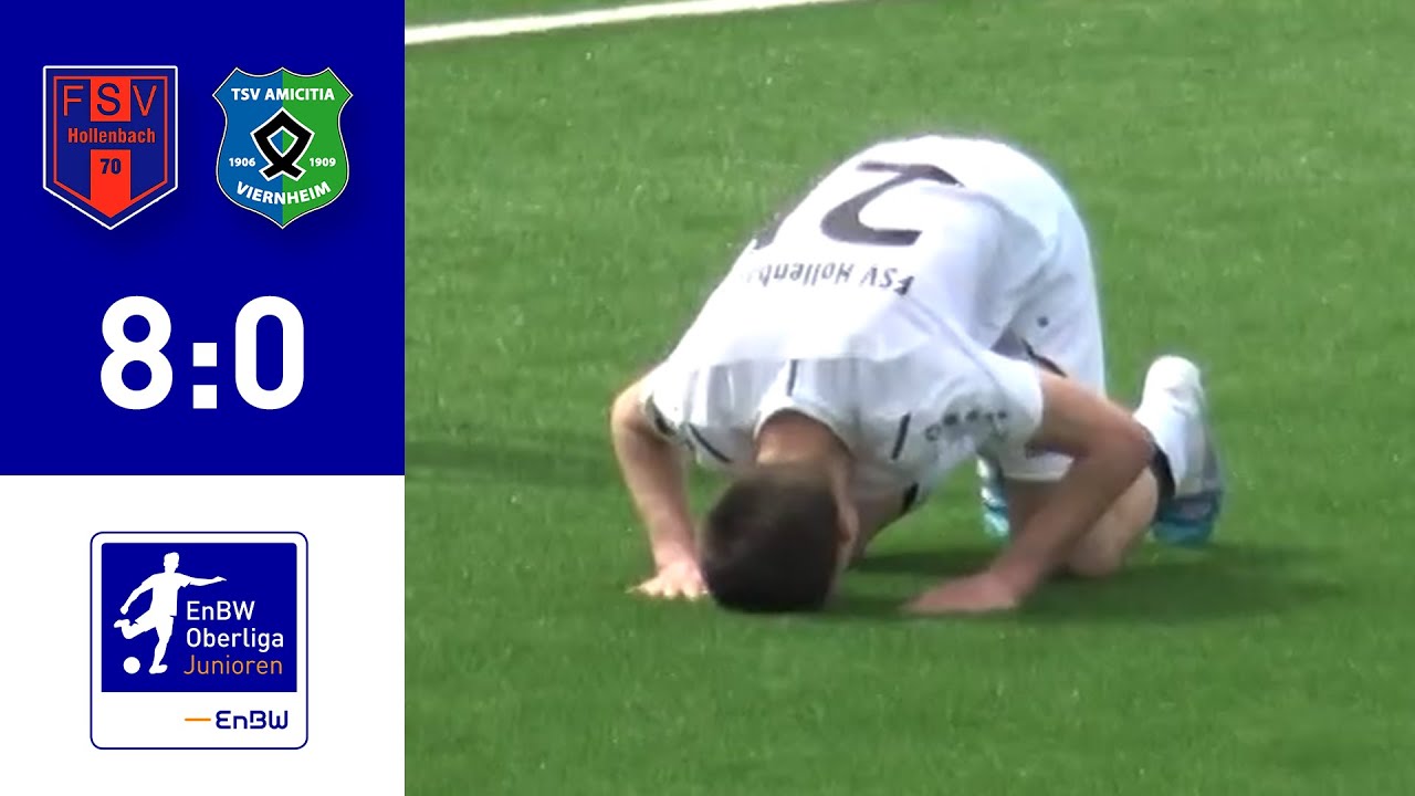 EnBW-Oberliga - A-Junioren: FSV Hollenbach - TSV Amicitia Viernheim