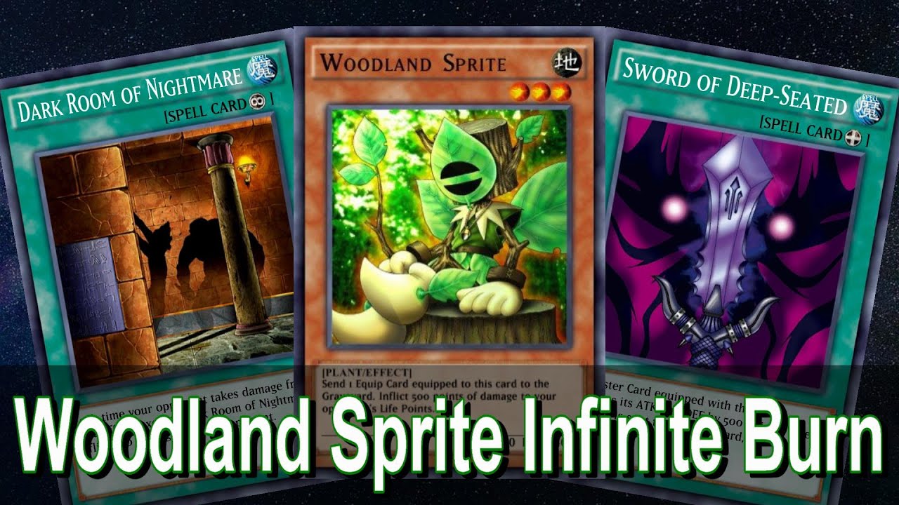 [Yu-Gi-Oh! Duel Links] Woodland Sprite Infinite Burn (Infinite Loop)