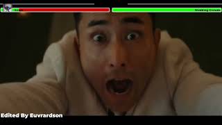 Lilo & Stitch (2025) Wedding Crash Scene with healthbars