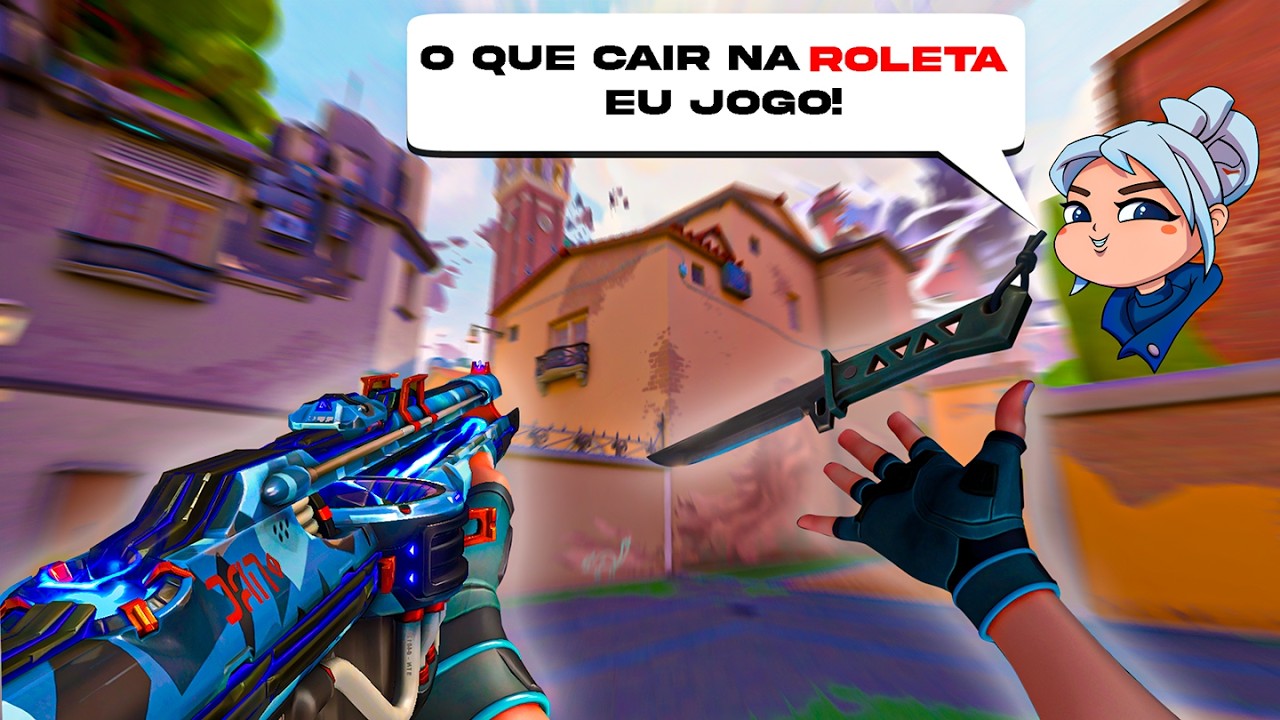 A ROLETA DECIDIU COM QUAL AGENTE EU VOU JOGAR!