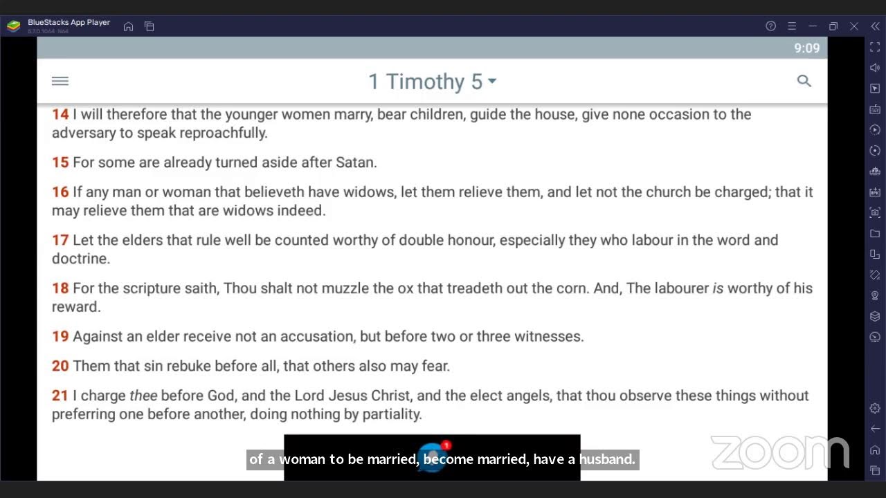 "Equal yoking husband and wife"