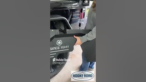 Front & Rear Fender Flares Kit For Jeep Wrangler JK #jeep #jeepwrangler #jeepjk #offroad #fender