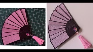 DIY  Simple and Easy Hand fan | Hand fan with Cardboard | Fun Craft