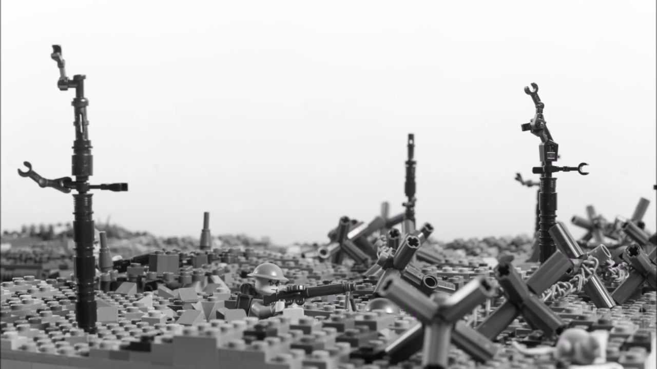 The Great War Lego. Battle of the Somme b/w