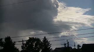 Small rotating updraft timelapse