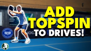 Pickleball Basics: Topspin Drives