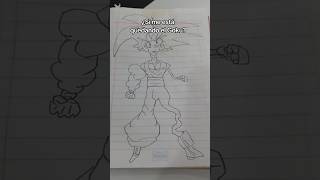 El Dibujo De Goku Súper Bien Hecho