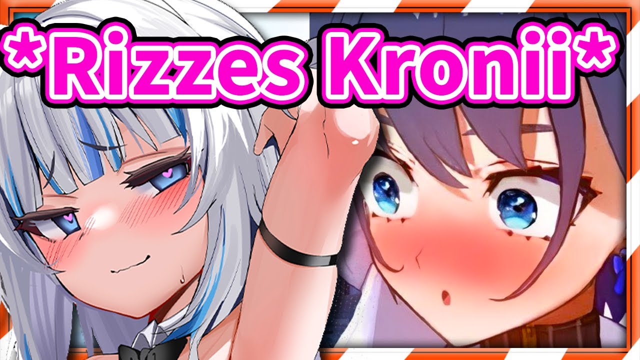Gura Keeps Accidentally RIZZING Kronii 【HololiveEN】