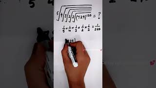 Nice square root maths Olympiad #maths #tricksandsolutions #shortsfeed #mathstricks #squareroot