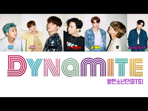 BTS - Dynamite 영어/한글 가사