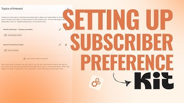 Setting up Subscriber Preferences