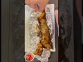 Burger in foil packet