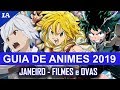 NOVOS ANIMES OVAS E FILMES de 2019 - INVERNO (Janeiro) | Guia de Temporada