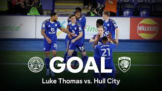 GOAL | Luke Thomas | Leicester City 2-2 Hull City | Sky Bet Championship 2025/26