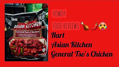 HOWDY FOOD REVIEWS 🍗🌶🥵 HART Asian Kitchen General Tso's Chicken