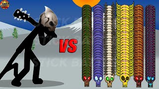 BEST BATTLE MAX POWER FINAL BOSS VS ALL ELEMENTAL GIANT | STICK WAR LEGACY | STICK BATTLE