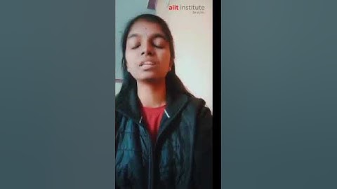 Spoorthi D | Student Placement Testimonial | VLSI Design | aiit institute