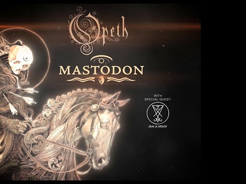 Opeth, Mastodon and Zeal & Ardor announce Fall 2021 Tour!