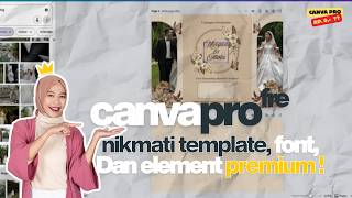 CANVA PRO FULL AKSES‼️ FITUR PREMIUM LANGSUNG TERBUKA 🎉