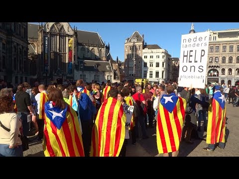 Demonstratie Catalanen op