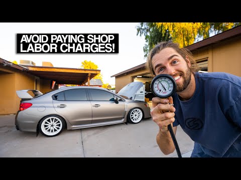 DIY Subaru Compression Test (Checking for Ringland Failure)