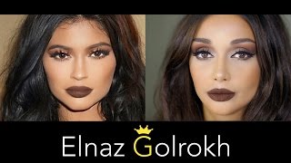 Kylie Jenner Makeup Tutorial Elnaz Rokh
