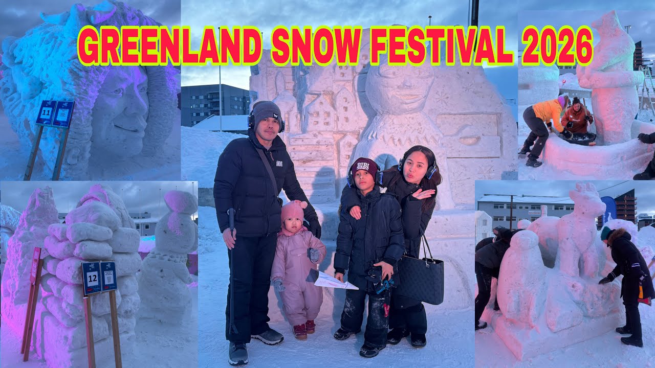SNOW FESTIVAL SA GREENLAND | NAGPAAYOS NG BUHOK SI MRS