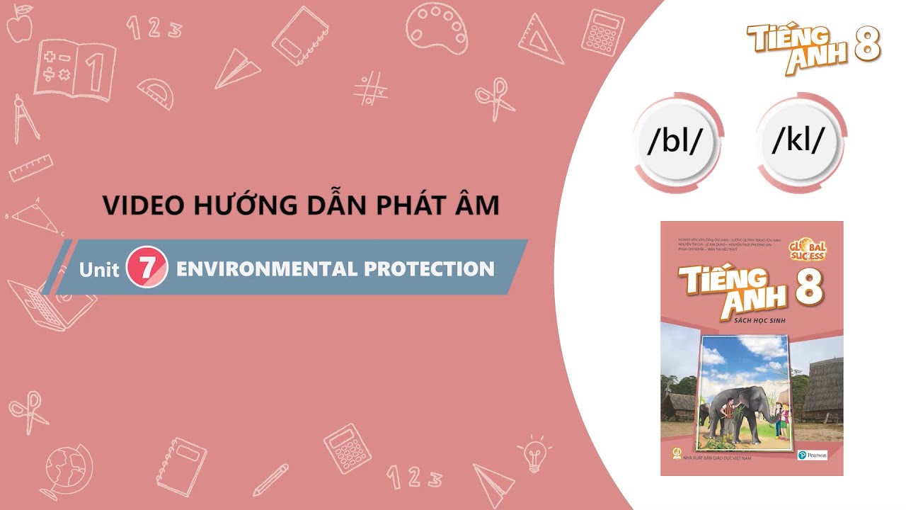 HƯỚNG DẪN PHÁT ÂM LỚP 8 - Unit 7: Environmental protection - /bl/ and  /kl/