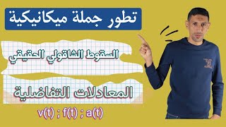 افكار السقوط الشاقولي1 هااااام الاستاذ طيايبة