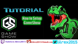 Gameshow Setup Tutorial