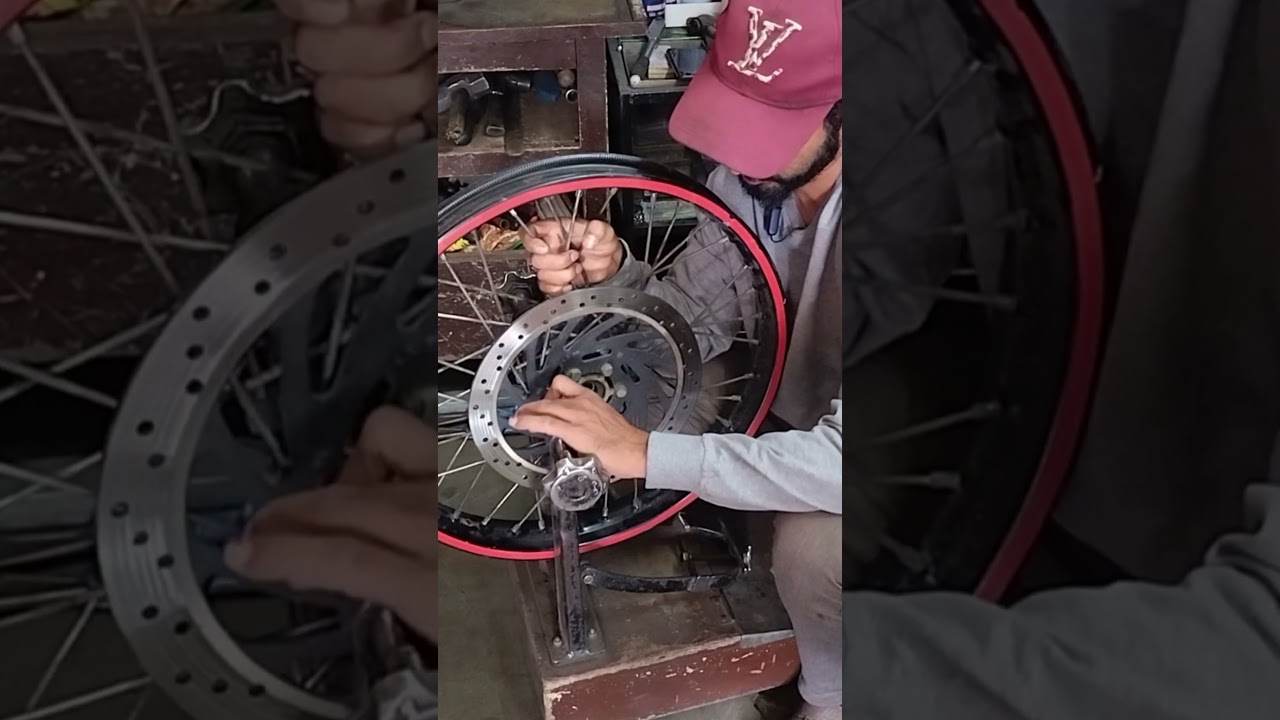 Royal Enfield Himalayan Spoke Rim Wheel alignment 