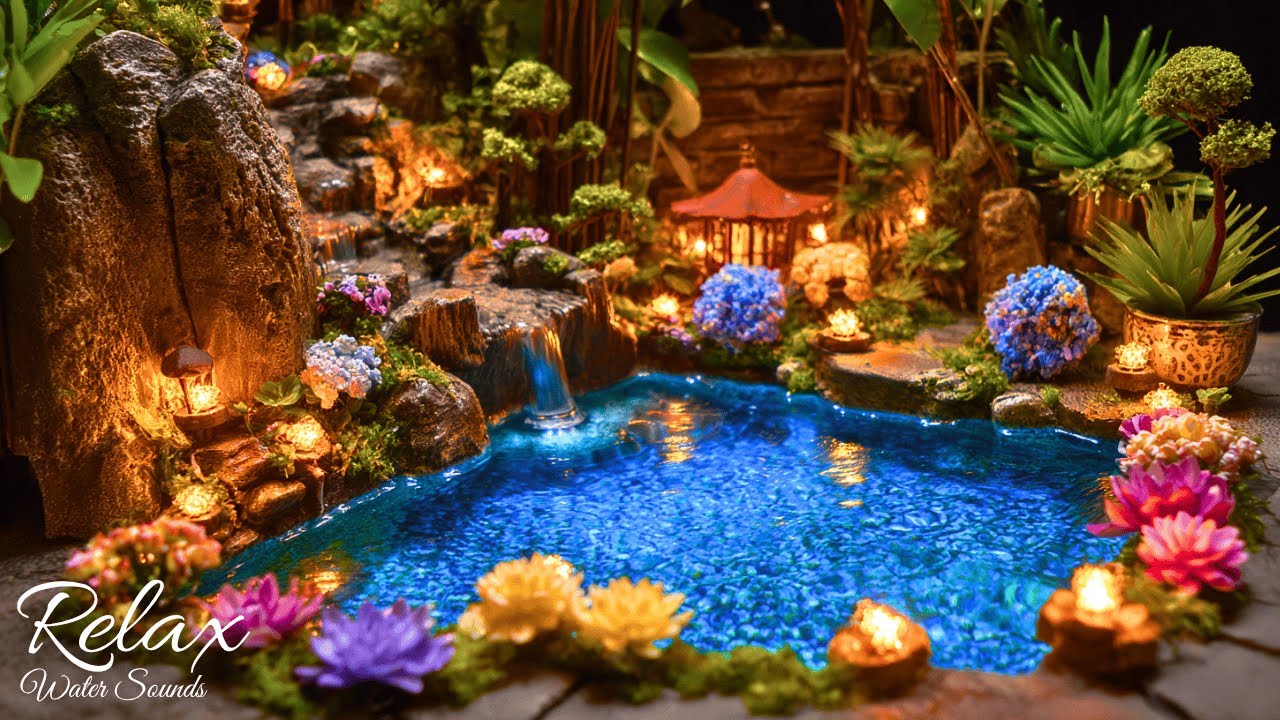 Relaxing Sleep Music to Relieve Anxiety 🌷Stress Relief, Water Sounds