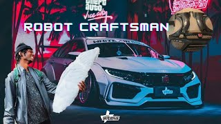 Surprising friend with his DREAM WIDEBODY KIT 10th Gen Si Robot Craftsman