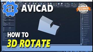 AviCAD How To 3D Rotate screenshot 1